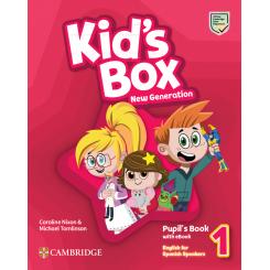 Kid'S Box New Generation English For Spanish Speakers Level 1 Pupil'S Book With Ebook, Ed. CAMBRIDGE