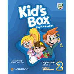 Kid'S Box New Generation English For Spanish Speakers Level 2 Pupil'S Book With Ebook, Ed. CAMBRIDGE
