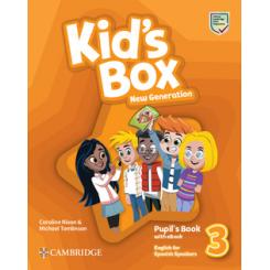 Kids Box New Generation English for Spanish Speakers Level 3 Pupils Book with eBook CAMBRIDGE