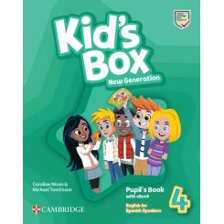 Kid'S Box New Generation English For Spanish Speakers Level 4 Pupil'S Book With Ebook, Ed. CAMBRIDGE