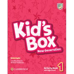 Kids Box New Generation Level 1 Activity Book with Digital Pack British English CAMBRIDGE