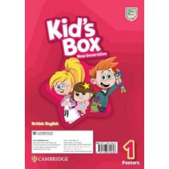 KIDS BOX NEW GENERATION LEVEL 1 POSTERS BRITISH ENGLISH CAMBRIDGE