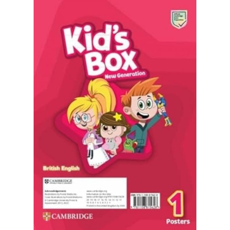 kids-box-new-generation-level-1-posters-british-english-cambridge