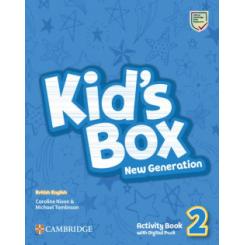 Kids Box New Generation Level 2 Activity Book with Digital Pack British English CAMBRIDGE