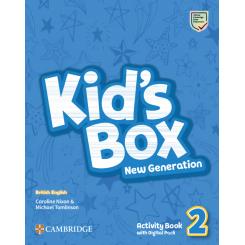 Kid'S Box New Generation Level 2 Activity Book With Digital Pack British English, Ed. CAMBRIDGE