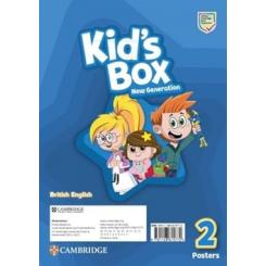 KIDS BOX NEW GENERATION LEVEL 2 POSTERS BRITISH ENGLISH CAMBRIDGE