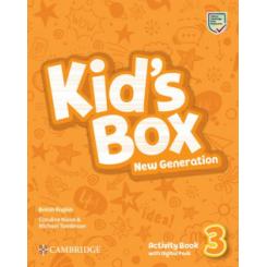 Kids Box New Generation Level 3 Activity Book with Digital Pack British English CAMBRIDGE