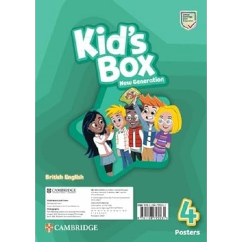 kids-box-new-generation-level-4-posters-british-english-cambridge