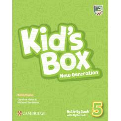 Kids Box New Generation Level 5 Activity Book with Digital Pack British English CAMBRIDGE