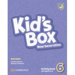 Kids Box New Generation Level 6 Activity Book with Digital Pack British English CAMBRIDGE