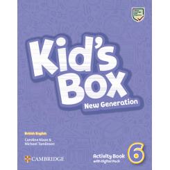 Kid'S Box New Generation Level 6 Activity Book With Digital Pack British English, Ed. CAMBRIDGE