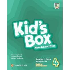 KIDS BOX NEW GENERT 4 PROF+DIG ESS CAMBRIDGE