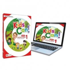 KIDS CAN! 1 Activity Book: cuaderno de actividades de refuerzo versión MAYÚSCULA impreso y digital MACMILLAN