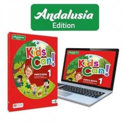 KIDS CAN! Andalucia 1 Pupils Book: libro de texto de inglés impreso con acceso a la versión digital MACMILLAN