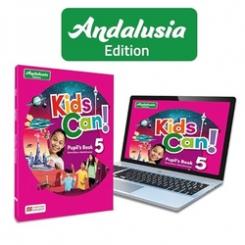 KIDS CAN! Andalucia 5 Pupils Book: libro de texto de inglés impreso con acceso a la versión digital MACMILLAN