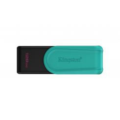 Kingston Technology DataTraveler 128GB Portable USB 3.2 Gen 1 Exodia S (Black/Turquoise)