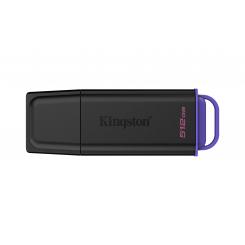 Kingston Technology DataTraveler 512GB Portátil USB 3.2 Gen 1 Exodia Negro + Violeta