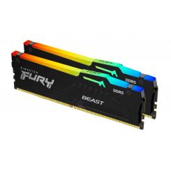 Kingston Technology FURY Beast 64GB 5600MT/s DDR5 CL40 DIMM (Kits de 2) RGB