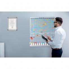 Kit planning de fichas índice 2 anual NOBO 12 columnas 54 ranuras