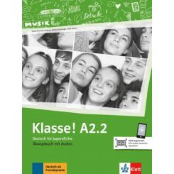 Klasse! A2.2, Libro De Ejercicios + Audio, Ed. KLETT