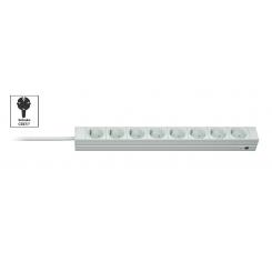 Knürr PDU DI-STRIP, básica, 0U/1U, entrada Schuko de 230 V y 16 A, salidas (8) Schuko