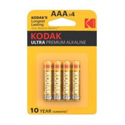 KODAK ULTRA pila alcalina AAA LR03 blister*4