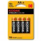 Kodak Xtralife Pila Alcalina Aa Lr6 Blister*4