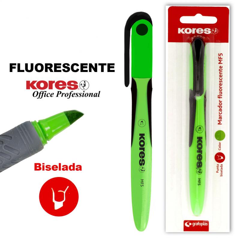 kores-blister-1-marcador-fluor-c-softgrip-mf5-verde