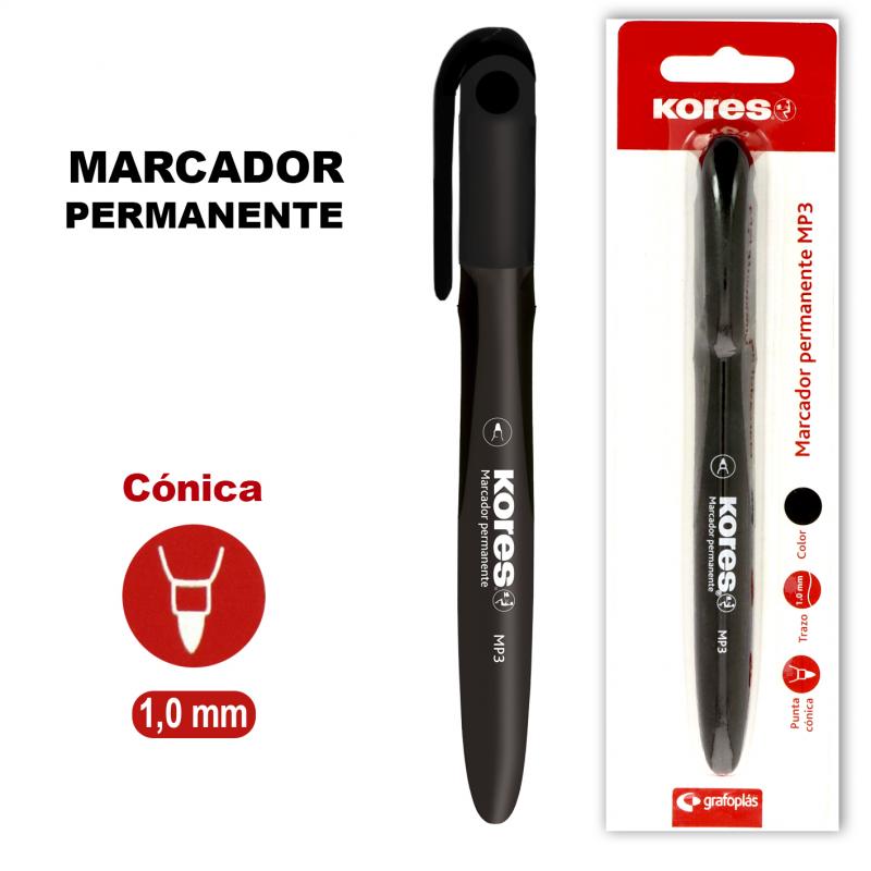 kores-blister-1-marcador-permanente-mp3-negro