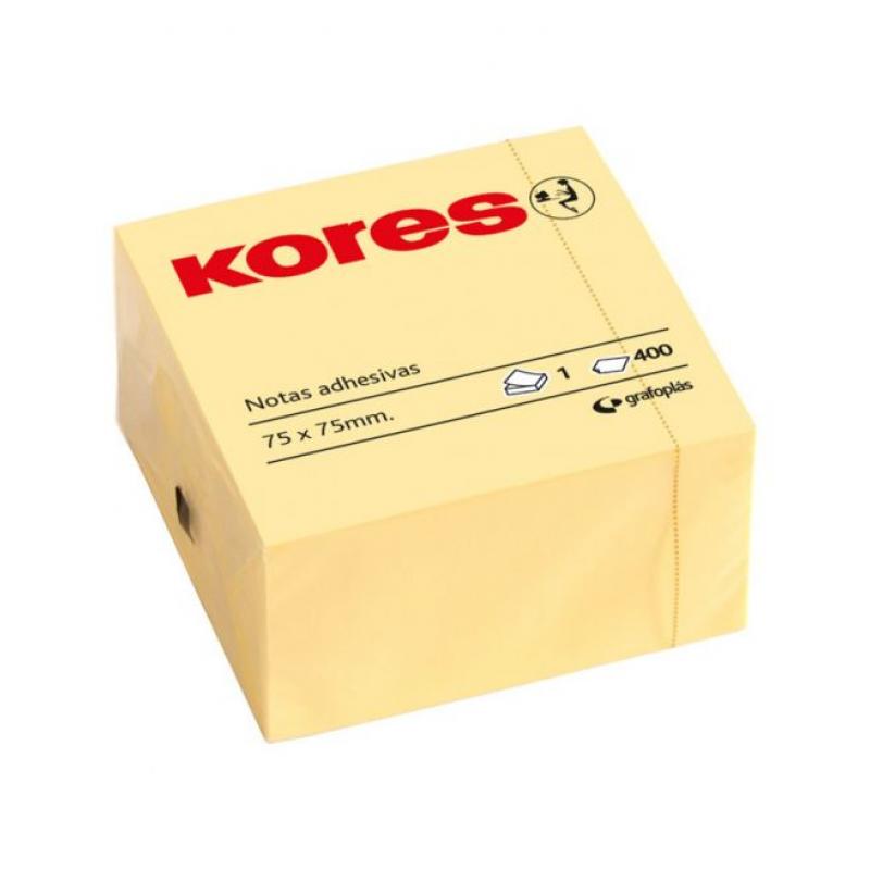 kores-cubo-400-notas-adhes-75x75mm-kores-amarillo