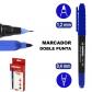 kores-marcador-doble-punta-md1-permanente-azul