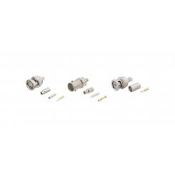 Kramer Electronics CCR-BNC-6 conector BNC (RG-6) Metálico