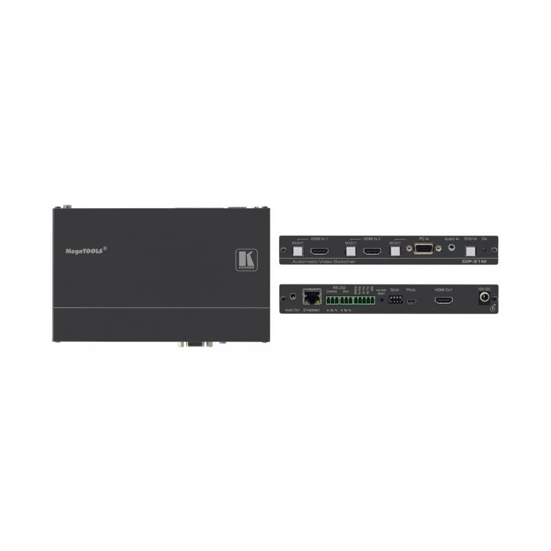 kramer-electronics-dip-31-extensor-audio-video-transmisor-de-senales-av-negro