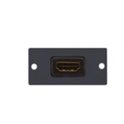 Kramer Electronics HDMI Wall Plate Insert caja de tomacorriente Negro