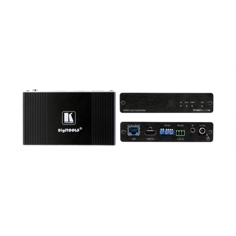 kramer-electronics-tp-583txr-transmisor-de-senales-av-negro