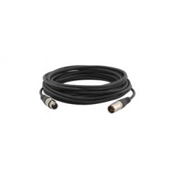 Kramer Electronics XLR Quad Style, 1.8m cable de audio 1,8 m XLR (3-pin) Negro