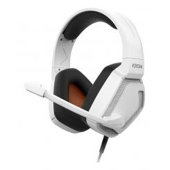 Krom Kopa Pro Auriculares Alámbrico Diadema Juego Blanco