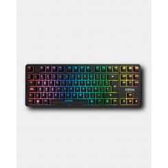 Krom NXKROMKERNELPROSP teclado Juego USB + RF Wireless + Bluetooth QWERTY Español Negro, Blanco