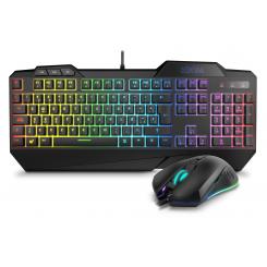 Krom Krusher teclado USB Negro