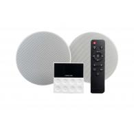 Fonestar KS-WALL sistema de audio para el hogar Minicadena de música para uso doméstico 30 W Negro, Gris, Blanco