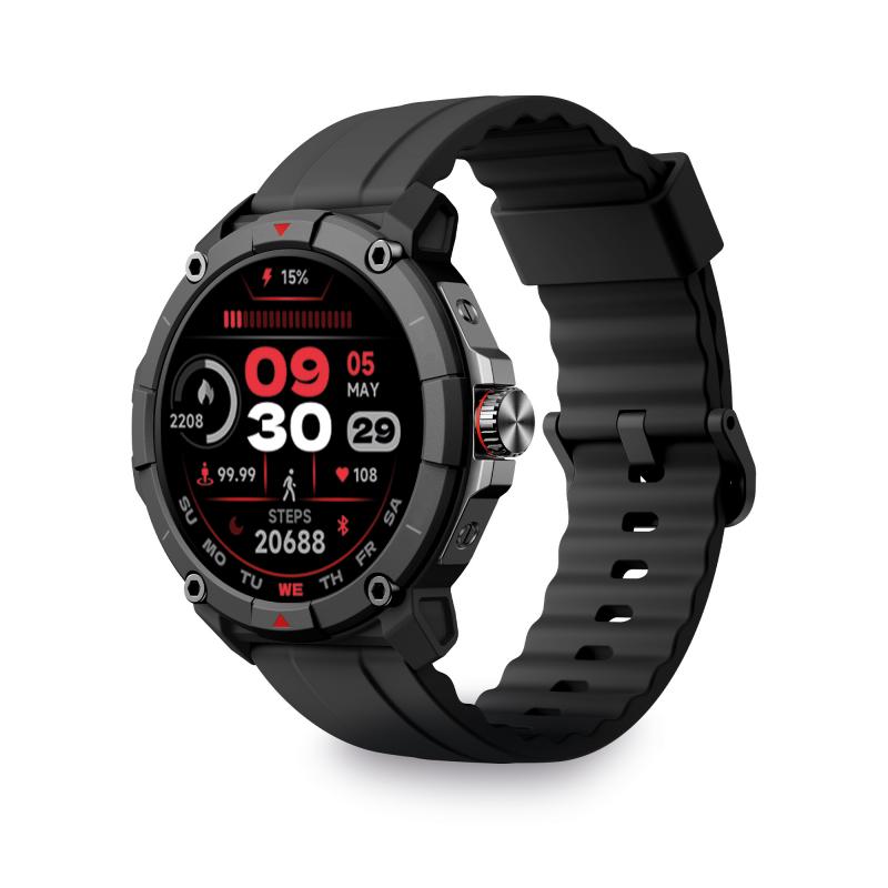 ksix-smartwatch-compass-gps-pantalla-tft-lcd-138-aut-7-dias-modos-deporte-y-salud-ip682atm-sumergible-negro
