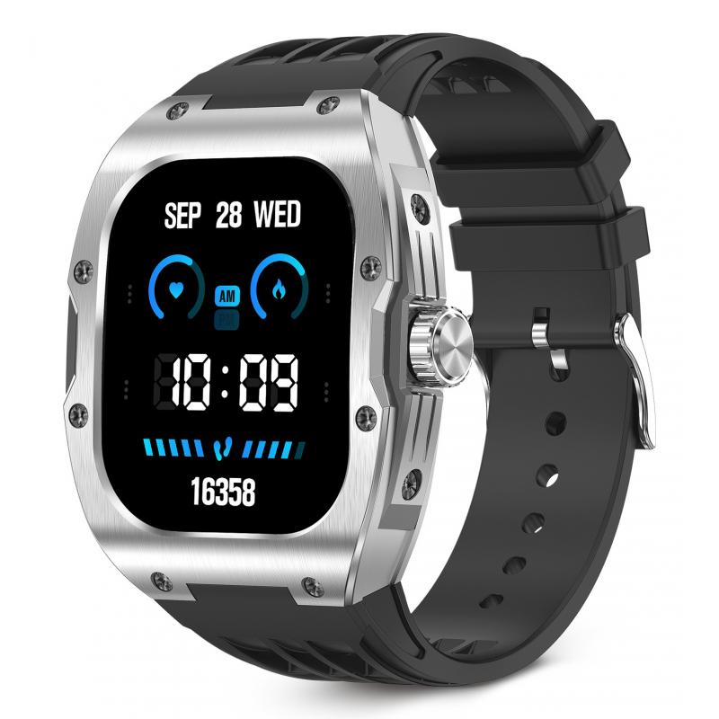ksix-smartwatch-hero-pantalla-amoled-195-aut-7-dias-modos-deporte-y-salud-asistentes-de-voz-ip68-negro