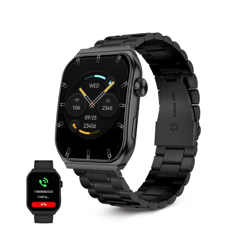 ksix-smartwatch-olympo-pantalla-amoled-196-2-correas-aut-5-dias-modos-deporte-y-salud-llamadas-asistentes-voz-negro