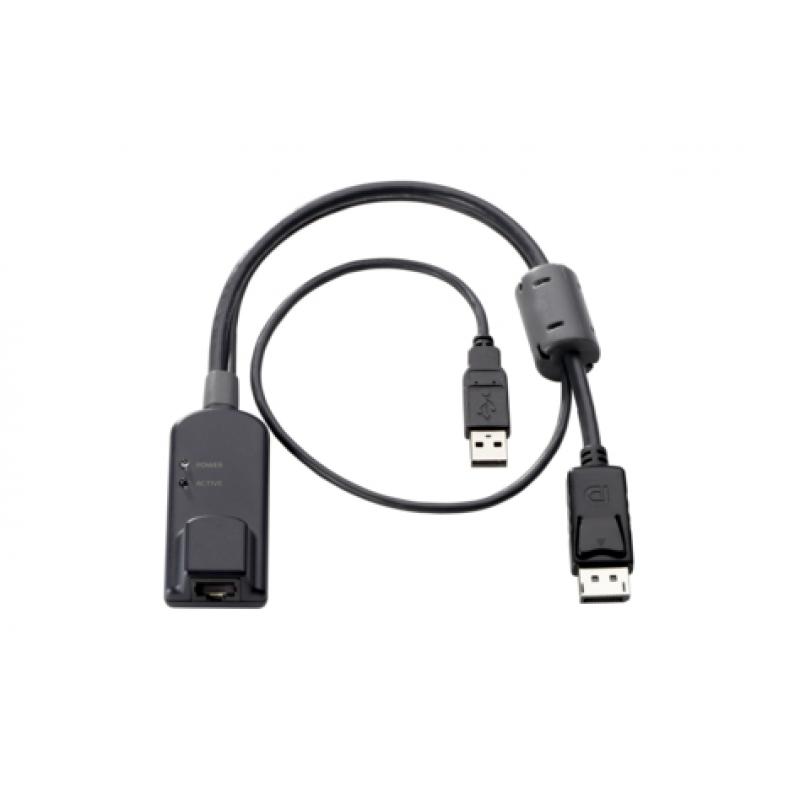 kvm-console-usb-display-port-interface-adapter-cable-para-video-teclado-y-raton-kvm-negro