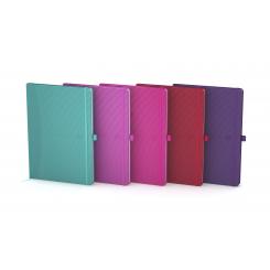 Libreta  Cosida Signature T. Extradura A5 80H 1 Línea Srtd Vivos
