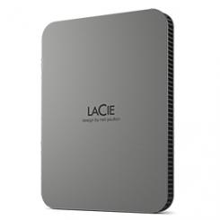 LaCie Mobile Drive Secure disco duro externo 2 TB USB Tipo C 3.2 Gen 1 (3.1 Gen 1) Gris