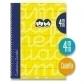 lamela-bloc-tapa-forrada-4º-80h-cuadrovia-4-mm-amarillo