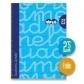 lamela-bloc-tapa-forrada-fº-80h-cuadrovia-25-mm-azul