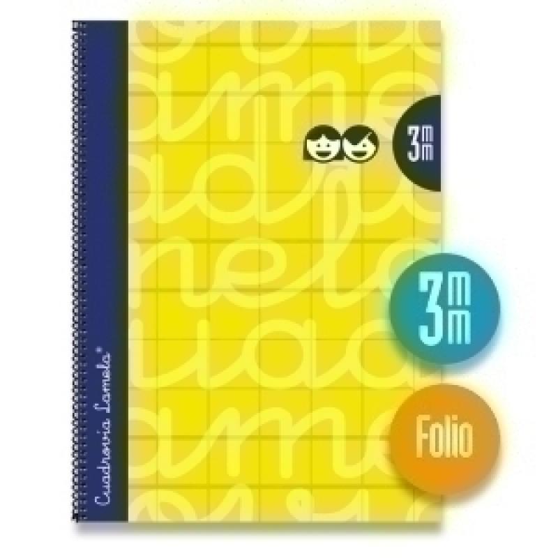 lamela-bloc-tapa-forrada-fº-80h-cuadrovia-3-mm-amarillo