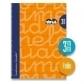 lamela-bloc-tapa-forrada-fº-80h-cuadrovia-3-mm-naranja